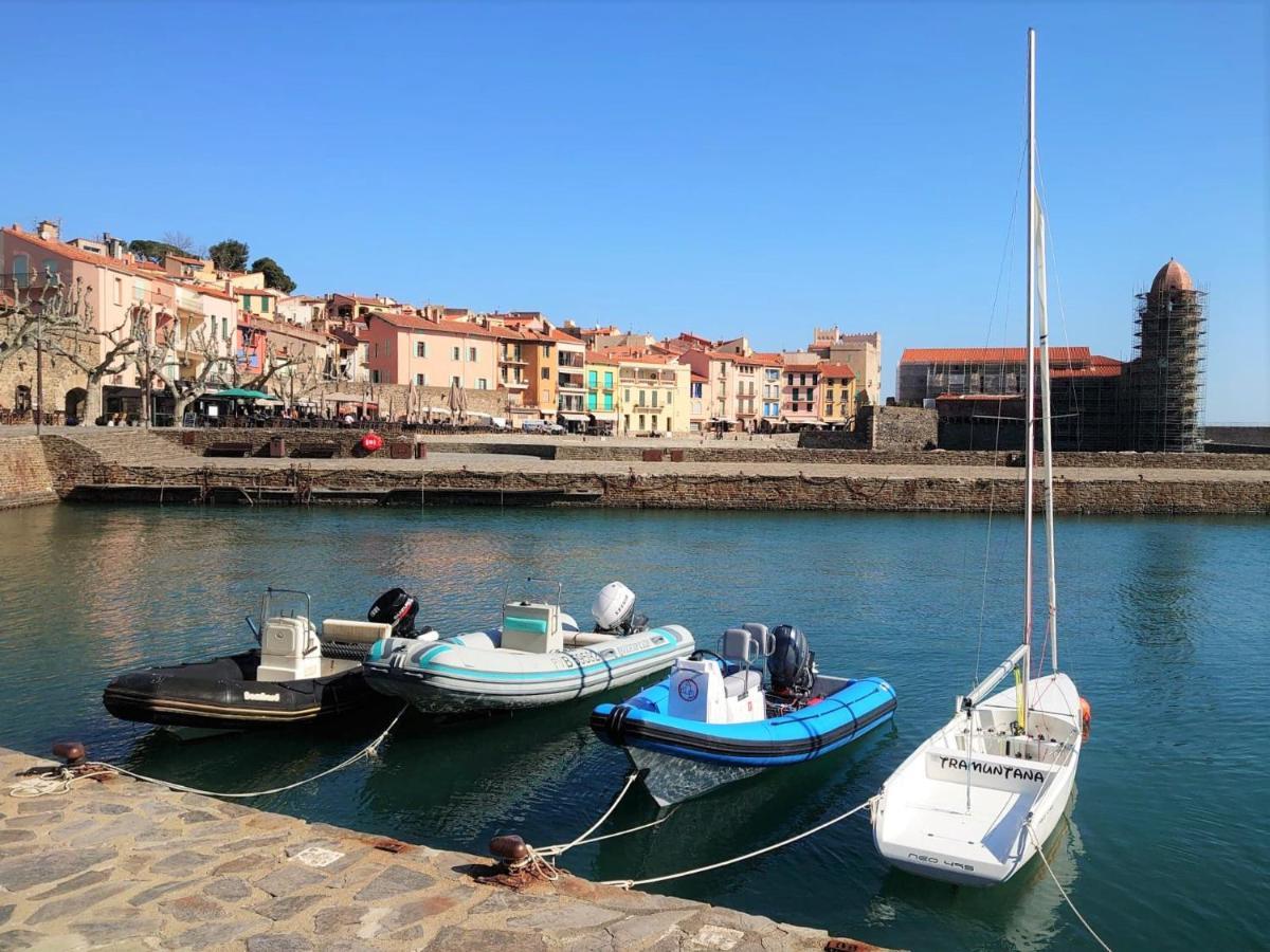 4Rb4 Appartement Type T2 Bord De Mer Acces Plage Direct Collioure Esterno foto